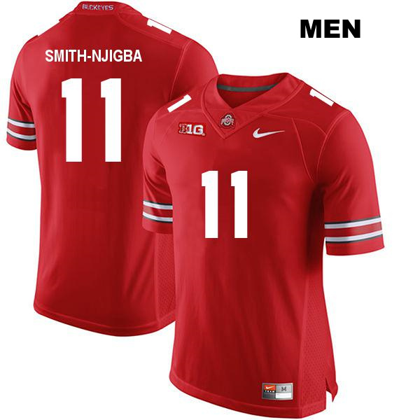 Jaxon Smith-Njigba Ohio State Buckeyes Authentic Stitched Mens no. 11 Red College Football Jersey